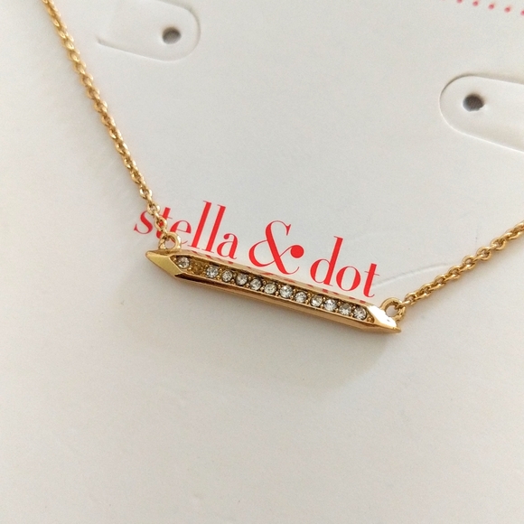 NWT Stella & Dot Rebel Cluster Necklace 3 ways - Picture 3 of 8